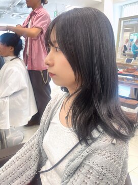 アッシュ 下北沢店(Ash) 地毛風ナチュラルアッシュグレーカラー