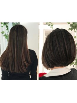 【白髪染め/白髪ぼかし】気になる白髪を綺麗に染めて、頭皮環境を整え健やかな生活習慣を☆