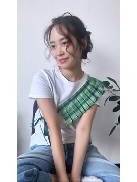 バイエイト(X８) 簡単アレンジ◎ルーズパーマ