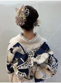 大人かわいいツヤリボン