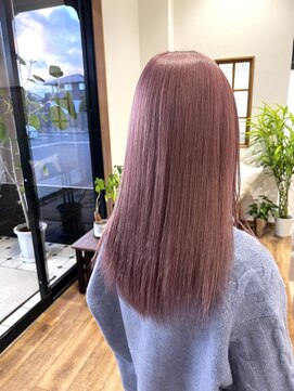 エ フュチュール(et Futur) ハイトーンピンクカラー