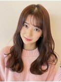 《Agu hair》ミディアムウェーブ×numberA.トリートメントオイル