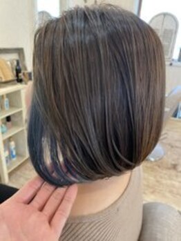 バレッタ(Barrette)の写真/大人女性のキレイな髪はまずカラーから♪オーガニックの薬剤で髪そのもののキレイにこだわります！