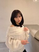 アーモンドミディアム_イメチェン美髪外ハネボブ