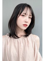 チャンドット(chan.)&nbsp;≪chan.≫セミロング顔周りレイヤーくびれヘアー