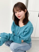 アマトウキョウスマートサロン(AMA TOKYO×Smart Salon) くびれレイヤー/顔まわりカット/レイヤーカット/小顔ヘア