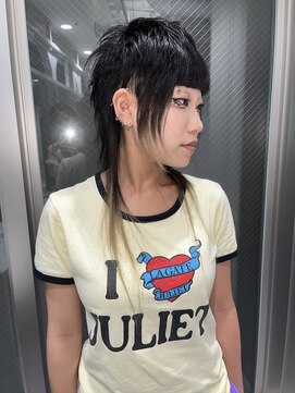 ニューヨークニューヨーク 三宮駅前店(NYNY) デザインウルフカット