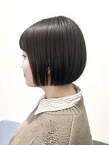 ルアン 上通り(ruen)&nbsp;顎ラインミニボブ　切りっぱなしボブ　熊本　田口紗羅