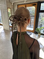 オムズ 大須店(OM's)&nbsp;個性派/三つ編み/お呼ばれヘアセット/アレンジ