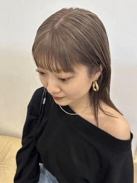 エイチ 梅田(H) ハンサムショートタッセルボブパーマレイヤーボブハイライト