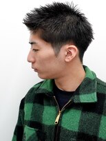 モリゲン フェローシップ レグ(MORIGEN fellowship REGU)&nbsp;メンズカットアップバングフェードスパイキーショート0206