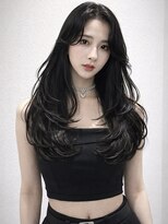 ユウキカガヤキ(YUUKI KAGAYAKI) 姫路 レイヤーカット ロング 姫路 縮毛矯正 縮毛矯正 自然