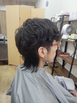 ラグヘアー(Lug hair) ちょっと前衛的に攻めたスタイル