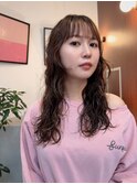 ロングパーマスタイル