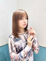 ロンド レイ 立川(Lond Ray)&nbsp;ラテグレージュ/レイヤーボブ/韓国巻き/結べるレイヤー/立川