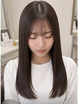 ヘアアトリエ ナイン(hair atelier nine)&nbsp;ダークパープル/ナチュラルショート/ミルクブラウン/夏/福島市