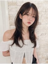 レミエ ダイカンヤマ(lemiie)&nbsp;レイヤーカット ハッシュカット 韓国レイヤー ハイレイヤー