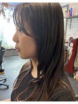 アンレーブ ヘア メイク&nbsp;トレンドの韓国風レイヤーカット/20代30代40代/秋カラー