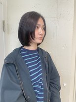 シアアルン 新小岩店(SHEER alun)&nbsp;◆ 【小顔効果】顔まわりレイヤーボブ×ブラウン【新小岩】