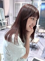 アトロ(Atoro)&nbsp;梅田/レイヤー/ボブ／暖色カラー/ベージュ/ニュアンスカラー