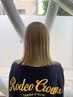 カット＋艶カラー＋クイックトリートメント　￥11000～
