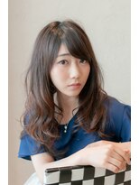 ヘアージャンティ(HAIR GENTIL)&nbsp;セミロング　【 おとな女子 × センターパート 】