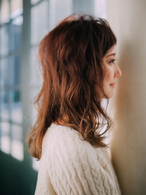 ～エクファヘアエステ＆スパ 南草津～ショートバングふわミディ