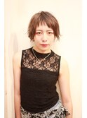 バング短めショート