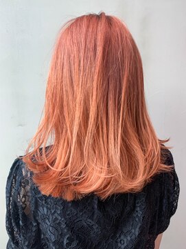 アルバム 銀座(ALBUM GINZA) オレンジミディ_セシルカットココアブラウン_ba297642