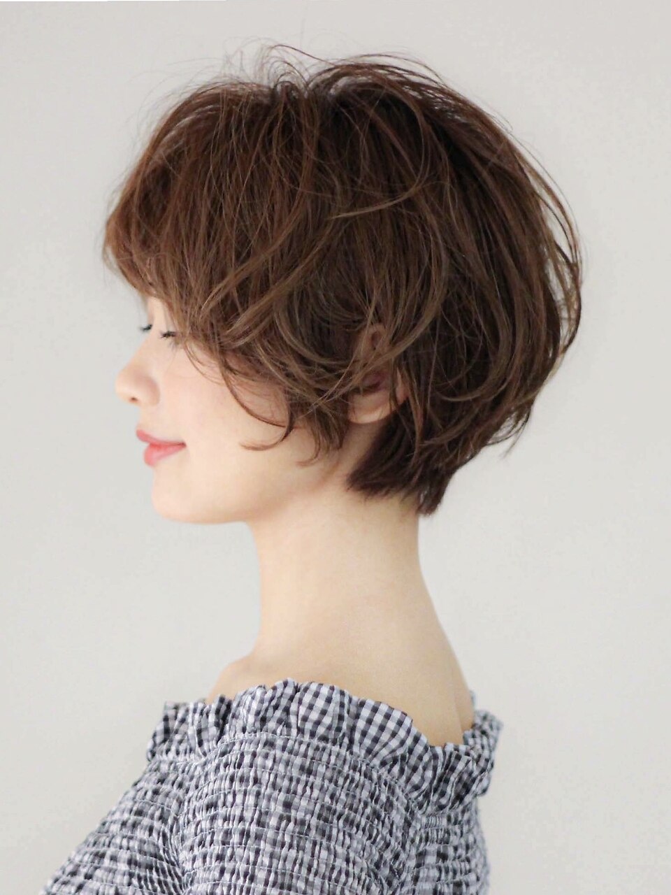 ☆20代30代40代 マッシュショート 大人ショート ショートパーマ