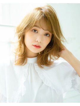ロンドアジュール 横浜(Lond azur) 【Lond azur】くびれデザインの小顔ウルフミディ