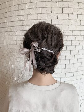 マール(marl) 【marl.】お呼ばれヘアアレンジ