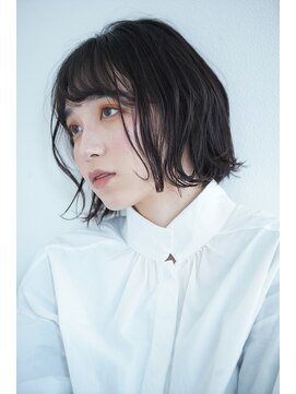 リル 7F 銀座(Rire) 【Rire-リル銀座-】30代40代に人気☆外ハネエアリーボブ！