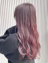 リベラ(LIBERA)&nbsp;《TARO》ヴェールカラー ミルクティーピンク グラデーション