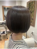 可愛い丸みボブ♪