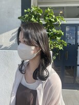 ラグ バイ シゲルカットクラブ 神田久志本店(lag)&nbsp;綺麗めオリーブカラー