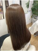 アッシュ系カラー×エヴァーリーフ
