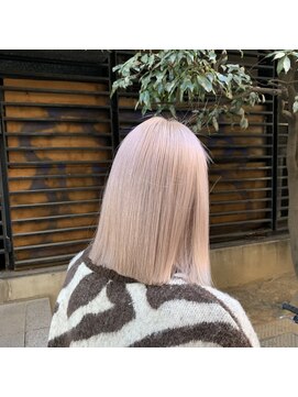 ラフ(LAFF) #黒髪#ボブルフ#ネビージュ#小顔#ワンレン