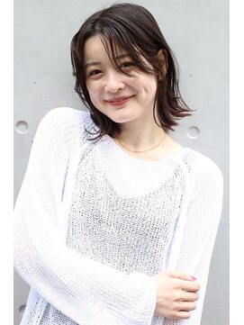 スペシウムバイアンバースデー(spacium by UNBIRTHDAY) ナチュラル/ラフ/外ハネ/ボブレイヤー【HIYORI】