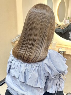 ヒビヲ(HIBIO) ショートボブオージュアトリートメントダブルカラーハイトーン