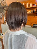ビスクヘアデザイン(bisq hair design)&nbsp;［佐賀/切りっぱなしボブ/ボブ/ベージュカラー/ショートボブ］