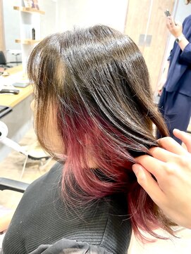 ノアル(NOAHL) Gインナーカラーピンク系