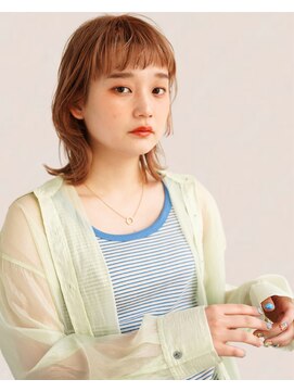 ジュール 銀座(Joule) 銀座駅/ブリーチなしダブルカラー/酸性ストレート/韓国/韓国ヘア