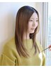 髪質改善ストレート＋カット　長さ一律￥18400