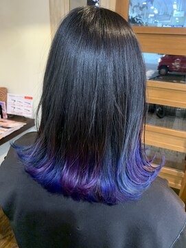 ボアップ(boappu) #裾カラー#髪質改善