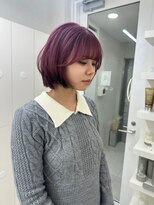 ガガ 心斎橋(GAGA)&nbsp;美髪◎ピンクブラウン/エアリーロング/髪質改善/ハイトーン