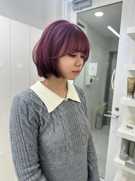 ガガ 心斎橋(GAGA) 美髪◎ピンクブラウン/エアリーロング/髪質改善/ハイトーン