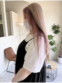 ダブルカラーピンクベージュ&ミルクティー