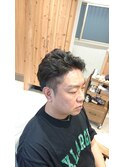 メンズパーマ&カラー