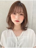 ＊ボブウルフイメチェンハッシュカットブルーカラーフルバング